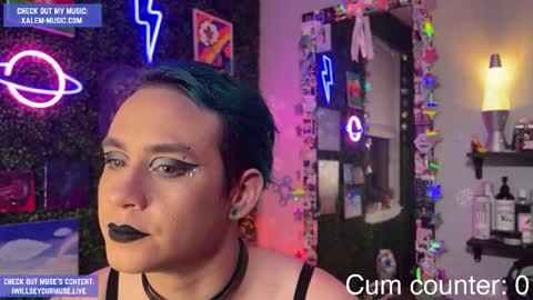 Snapshot of iwillbeyourmuse chatting on 02-18-26, 12:50 Muse hethey online show from 02-18-26, 12:50