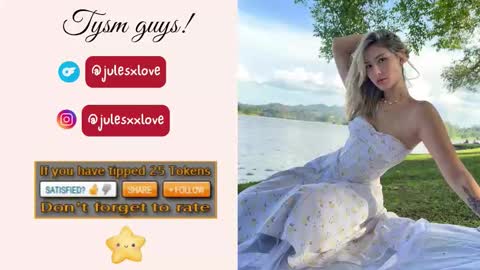 Snapshot of julesxdann chatting on 09-12-25, 03:17 Jules and Dann  Dont forget to give us thumps up online show from 09-12-25, 03:17