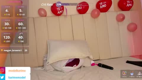 Snapshot of karimee15 chatting on 02-18-25, 12:04 Karime online show from 02-18-25, 12:04