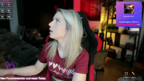 Snapshot of kimilee22 chatting on 02-03-25, 05:56 Wolfs Girl online show from 02-03-25, 05:56