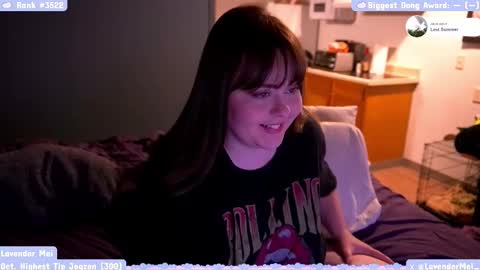 LavenderMei online show from 10-27-25, 12:15