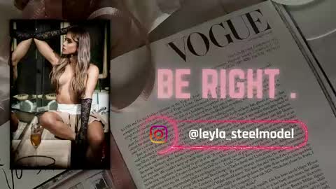 INSTA leylasteel model         online show from 04-01-26, 11:55