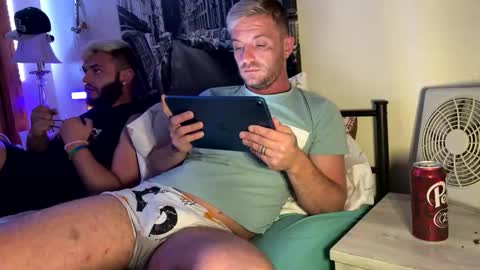 Snapshot of lifesagamble2025 chatting on 10-26-25, 07:36 Jordan  Mitchell online show from 10-26-25, 07:36