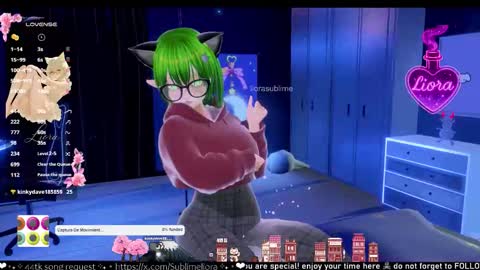 Snapshot of liorasublime chatting on 09-10-25, 06:57 im Liora uwu online show from 09-10-25, 06:57