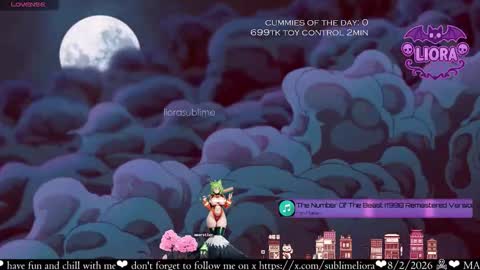 Snapshot of liorasublime chatting on 02-08-26, 01:47 im Liora uwu online show from 02-08-26, 01:47