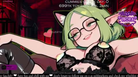 Snapshot of liorasublime chatting on 06-07-26, 05:38 im Liora uwu online show from 06-07-26, 05:38