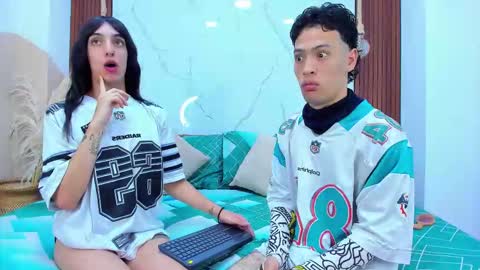 Snapshot of loversinfire chatting on 02-20-26, 10:21 sofia and bryan online show from 02-20-26, 10:21