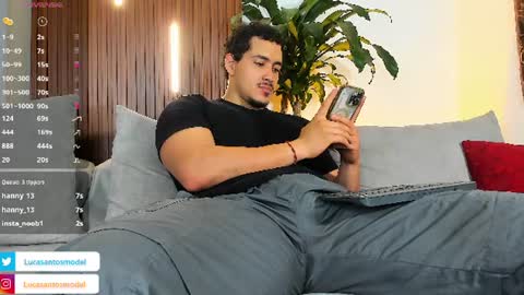 Snapshot of lucasanto_ chatting on 06-19-26, 04:39 LUCA SANTOS online show from 06-19-26, 04:39