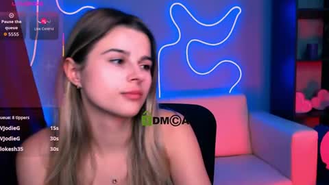 Snapshot of luckybabymeow chatting on 06-22-26, 03:25 Mila Sweetheart online show from 06-22-26, 03:25