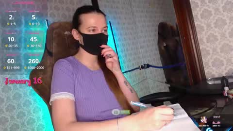 Snapshot of m00n8kiki chatting on 01-16-25, 06:46 Ksu online show from 01-16-25, 06:46