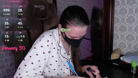 Snapshot of m00n8kiki chatting on 01-30-25, 07:07 Ksu online show from 01-30-25, 07:07