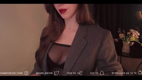 Snapshot of mamiemeow chatting on 02-16-26, 03:19 Your Miss Alice online show from 02-16-26, 03:19