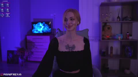 Snapshot of manifreyja chatting on 12-16-24, 04:34 Amelie online show from 12-16-24, 04:34