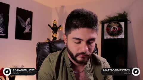 Snapshot of matteo_simpson chatting on 01-03-25, 11:55 Matteo simpson online show from 01-03-25, 11:55