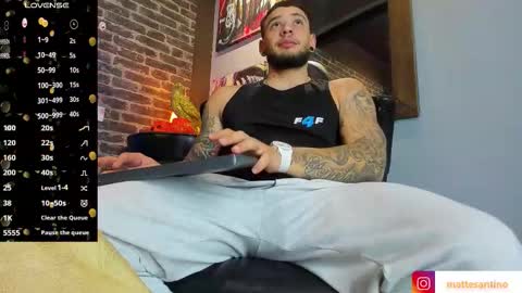 Snapshot of matteosantino chatting on 10-28-25, 02:31 matteosantino online show from 10-28-25, 02:31