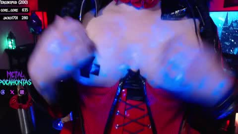 MetalPocahotass online show from 01-01-25, 06:15