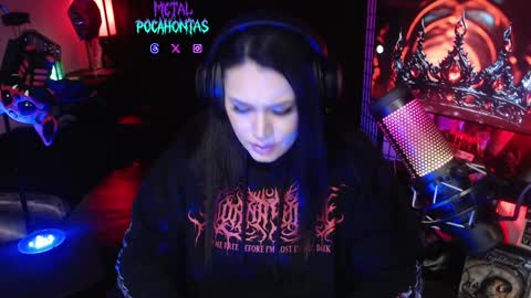 MetalPocahotass online show from 01-03-25, 07:27