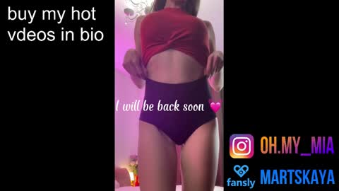 Snapshot of mia4sin chatting on 12-11-24, 11:30 Mia Martskaya online show from 12-11-24, 11:30