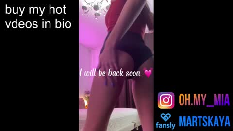 Snapshot of mia4sin chatting on 01-19-25, 07:46 Mia Martskaya online show from 01-19-25, 07:46