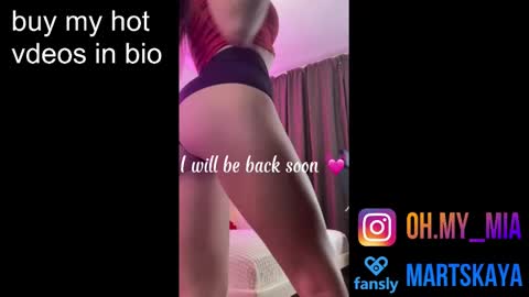 Snapshot of mia4sin chatting on 01-22-25, 10:50 Mia Martskaya online show from 01-22-25, 10:50