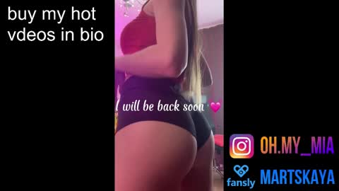 Snapshot of mia4sin chatting on 02-23-25, 08:39 Mia Martskaya online show from 02-23-25, 08:39