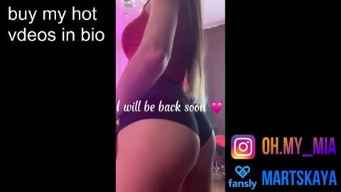 Snapshot of mia4sin chatting on 10-20-25, 09:43 Mia Martskaya online show from 10-20-25, 09:43
