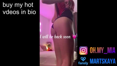 Mia Martskaya online show from 12-01-25, 07:24