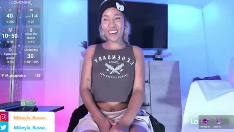 Snapshot of mikeyla_russo_ chatting on 01-19-25, 12:17 Mikeyla  online show from 01-19-25, 12:17
