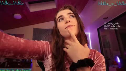 Snapshot of milla_milla chatting on 02-23-25, 06:28 milla_milla online show from 02-23-25, 06:28