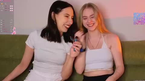 MilaBlack and  StacyBlonde Today unboxing Lovens OMG online show from 06-27-26, 08:03