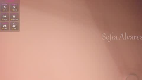 Sofia Alvarez online show from 01-06-26, 10:12