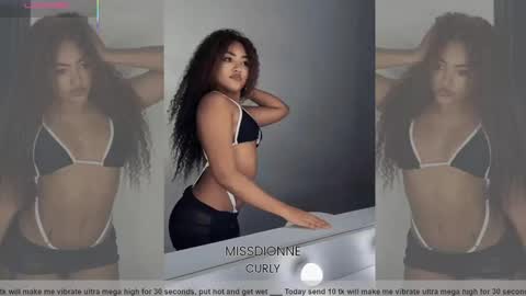 Snapshot of missdionne__curly chatting on 10-07-25, 11:18 DIONNE online show from 10-07-25, 11:18