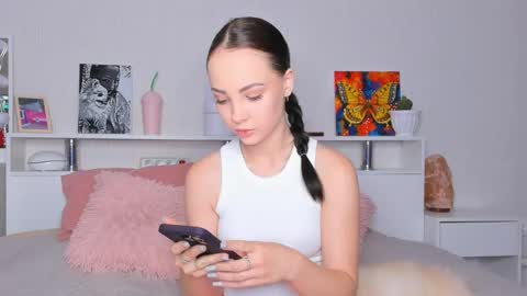 Snapshot of misseliss chatting on 06-07-26, 08:56 Hello dear my name Elisa online show from 06-07-26, 08:56