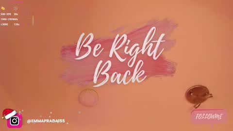 Snapshot of missprada chatting on 12-17-25, 11:27 Emma Prada online show from 12-17-25, 11:27