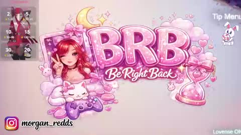 Snapshot of morgan_r13 chatting on 07-14-26, 05:18 Morgan-Redds online show from 07-14-26, 05:18