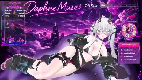 Snapshot of muse_daphne chatting on 03-13-26, 08:37 Daphne Musa online show from 03-13-26, 08:37