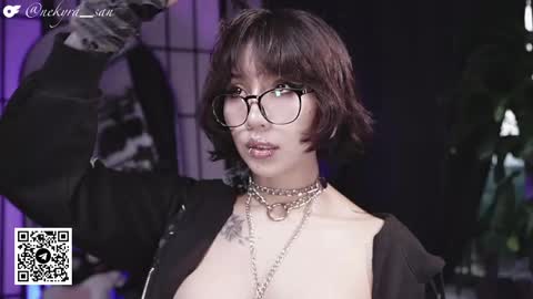 Snapshot of nekyra_san chatting on 05-31-26, 01:18 Mely Birthday party saturday night BYO online show from 05-31-26, 01:18