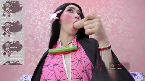 Snapshot of nezuko_mitsuri chatting on 06-16-26, 05:37 NEZUKO MITSURI online show from 06-16-26, 05:37