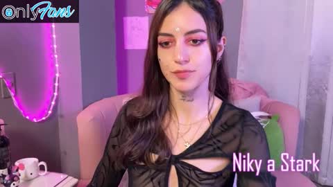 Snapshot of nikyastark chatting on 11-17-25, 01:55 Niky A Stark online show from 11-17-25, 01:55