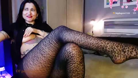 My alter ego Betinna Flowers - a tattooed Miss  -   Are you missing me come in here  -  online show from 10-31-25, 09:27