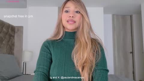 Paula Andrea online show from 02-08-26, 08:12