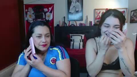 Snapshot of penelopeandmarilyn chatting on 06-17-26, 02:18 Penelope and my girlfriend Marilyn online show from 06-17-26, 02:18