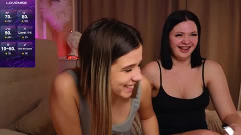 Lora black  and Lili blonde welcome you here online show from 01-26-25, 03:14