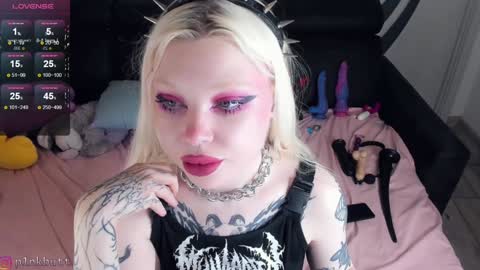 Snapshot of pinkslobber chatting on 12-07-24, 02:57 Helen Goat online show from 12-07-24, 02:57