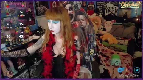 Snapshot of playgh0ul chatting on 10-19-25, 07:31 playgh0ul Ghoulie online show from 10-19-25, 07:31