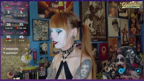 Snapshot of playgh0ul chatting on 11-08-25, 08:03 playgh0ul Ghoulie online show from 11-08-25, 08:03