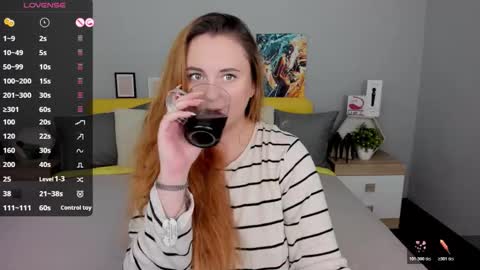 Snapshot of red_naughtyfox chatting on 10-26-25, 06:36 Lessy Fox online show from 10-26-25, 06:36