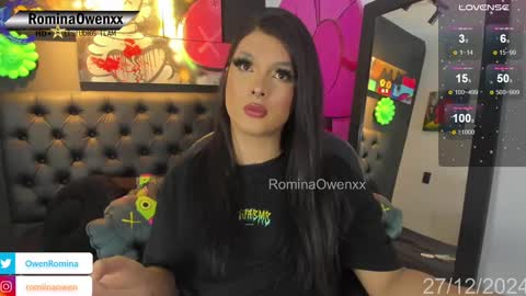 ROMINA OWEN online show from 12-27-24, 08:35