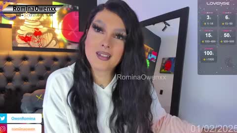 ROMINA OWEN online show from 02-01-25, 06:00
