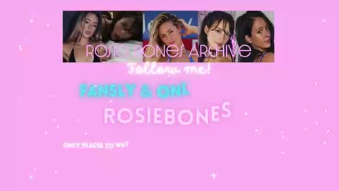 Rosie Bones online show from 02-22-25, 07:58